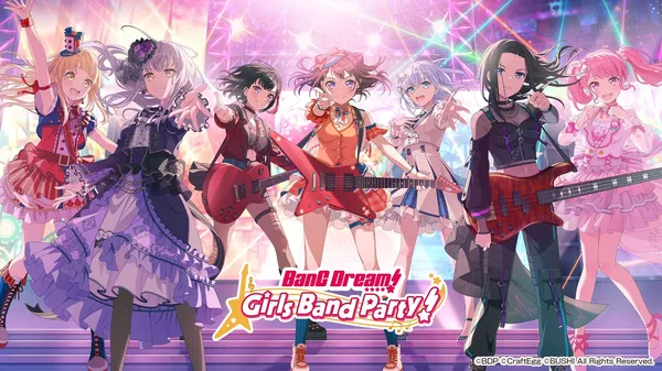 game anime - BanG Dream! Girls Band Party!