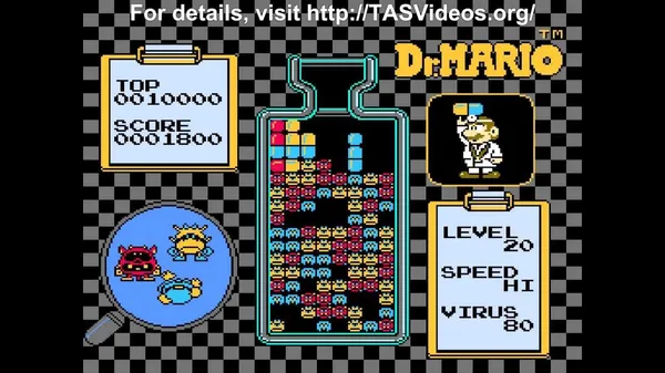 game xếp hình - Dr. Mario